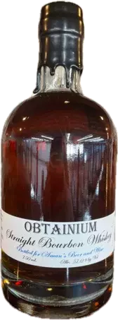 Obtainium 6yr Bourbon Whiskey