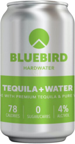 Bluebird Hardwater Tequila Water Single