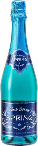 Scandi Blue Berry Spring Spark Wine Lithuania