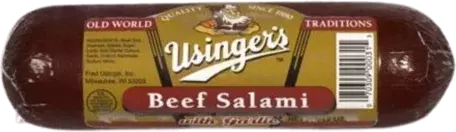 Usinger Beef Summer Sausage With Garlic