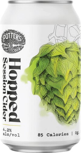 Potter S Craft Cider Hopped Session Hard Cider