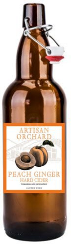 Tomasello Peach Ginger Hard Cider Artisan Orchard