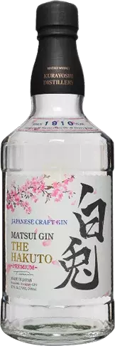 The Hakuto Premium Matsui Japanese Craft Gin