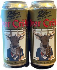 2nd Shift Dear Crider American Style Lager
