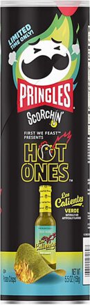 Pringles Hot Ones Verdes