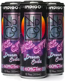Indigo 60mg Vice City Cream Soda 12zc