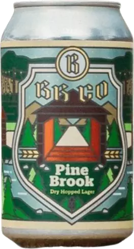 Burlington Beer Co Pine Brook Dry Hopped Lager
