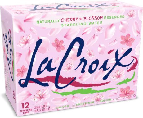 Lacroix Cherry Blossom Sparkling Water