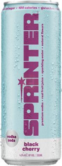 Sprinter Cktl Vodka Soda Black Cherry Sgl