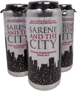 Mast Landing Brewing Sarene In The City Sour Plum & Pomegrante Ale
