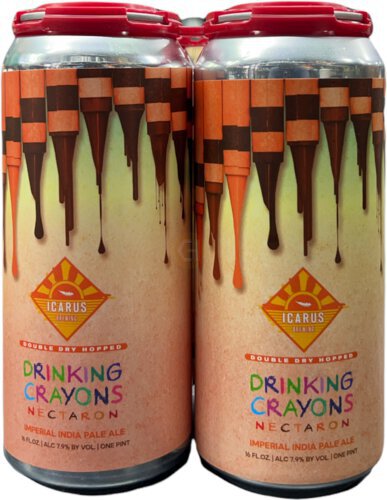 Icarus Drinking Crayons Nectaron 6/4 Cans