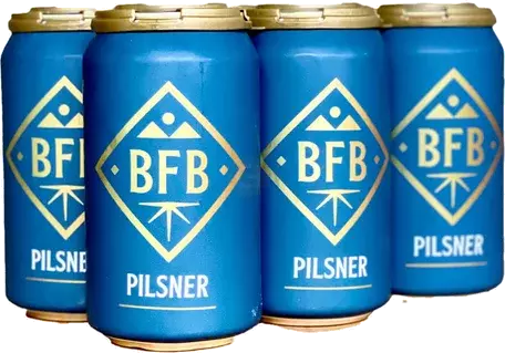 Blackberry Farm Pilsner Cans