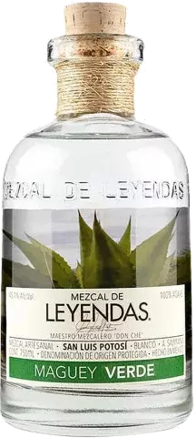 MEZCAL DE LEYENDAS  MAGUEY VERDE