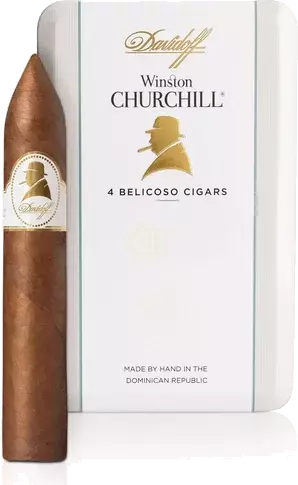 Davidoff Winston Churchill Belicoso Cigar Dominican