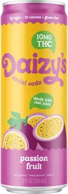 DAIZY'S PASSION 10MG THC 12OZ CN 4PK