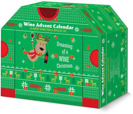 American Vintners Reindeer Sweater Wine Advent Calendar