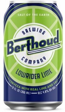 Berthoud Brewing Low Rider Lime