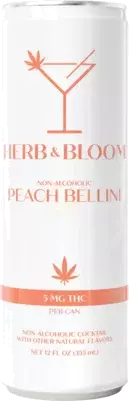 Herb & Bloom Thc Peach Bellini 10mg