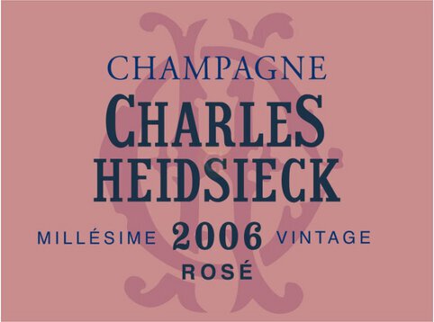 Charles Heidsieck Rose Millesime Champagne France