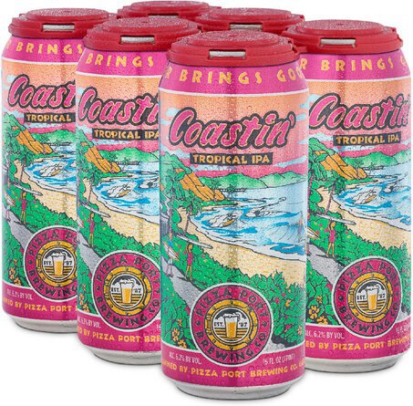 Pizza Port Coastin' 6pk Can