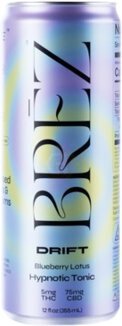 Brez Drift Blueberry Lotus 5mg Thc
