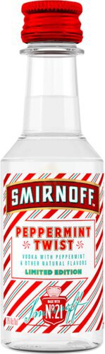 Smirnoff Flavored Nip Vodka Peppermint Twis