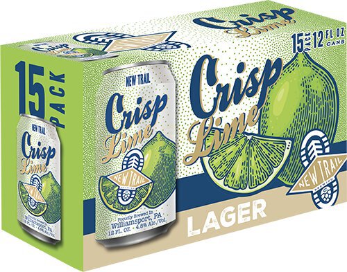 New Trail Crisp Lime Lager