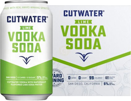 Cut Water Lime Vodka Soda