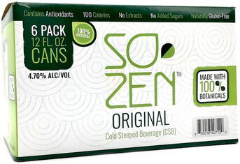 Brass Foundry So Zen Cold Steeped Botanical 6 Pack Cans