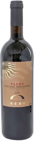 Pleos Toscana Sangiovese Cantina Del Redi Kosher Italy