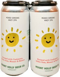 Mount Holly Beer Mixed Greens Hazy Ipa