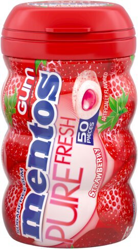 Mentos Pure Strawberry 50pc