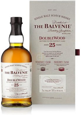The Balvenie Double Wood 25 Yrs Single Malt Scotch Whiskey