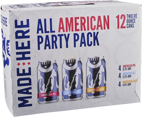 Made Here All American Variety 12pk Cans