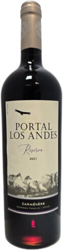 Portal Los Andes Carmenere Reserva Lontue Valley Chile