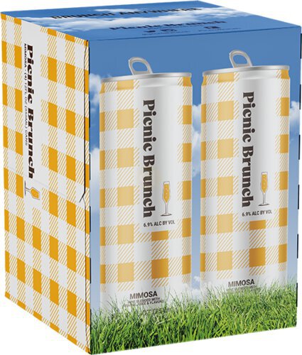 Picnic Brunch Mimosa 4 Pack Cans