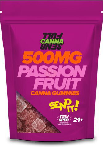 Fullsend Delta Canna Gummies Passion Fruit 500mg
