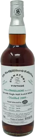 Signatory Craigallichie 1st Fill Sherry 13year Cask Str