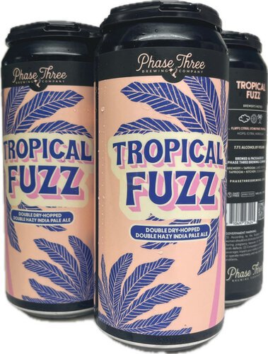 Tropical Fuzz Double Dry Hopped Double Hazy India Pale Ale