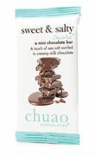 CHUAO SWEET & SALTY MILK CHOC BAR