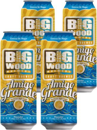 Big Wood Amigo Grande 4x1pint Cans