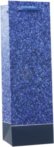 Rabbit Gift Bag Blue Glitter