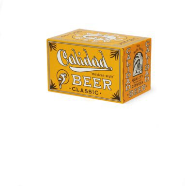 Calidad Beer Mexican Style Cerveza 1 Can