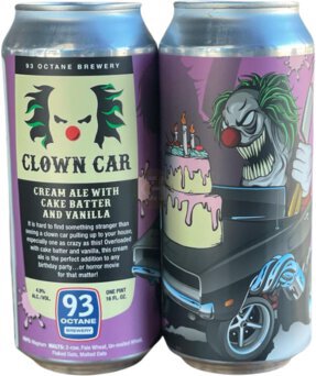 93 Octane Clown Car Cream Ale