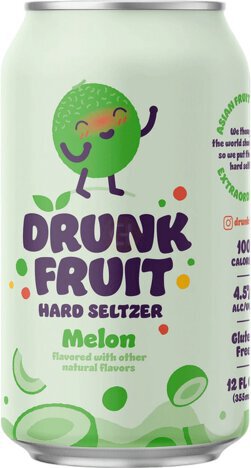 Drunk Fruit Hard Seltzer Melon