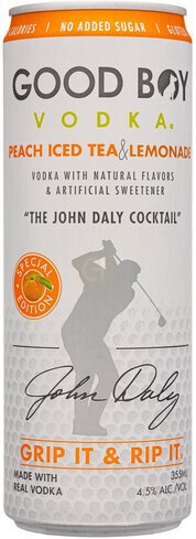 Good Boy The John Daly Cocktail Peach Ice Tea & Lemonade Sgl