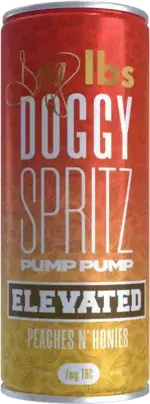 Dogg Lbs Peaches N Honies 7mg Thc Pump Pump Elevated Doggy Spritz