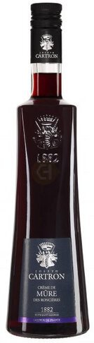 Cartron Creme De Mure Blackberry Liqueur
