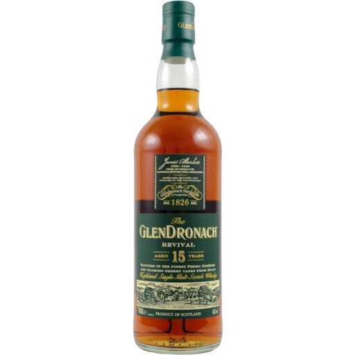 Glendronach Year Single Malt 700ML - Burlington Spirits Shoppe