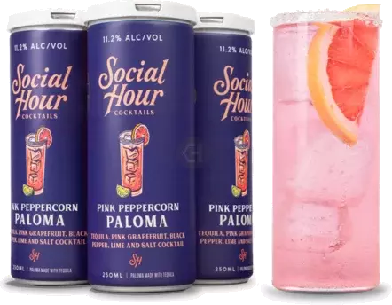 Social Hour Cocktails Black Pepper Paloma